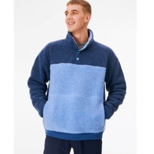 - Mega fleece morning blue and denim